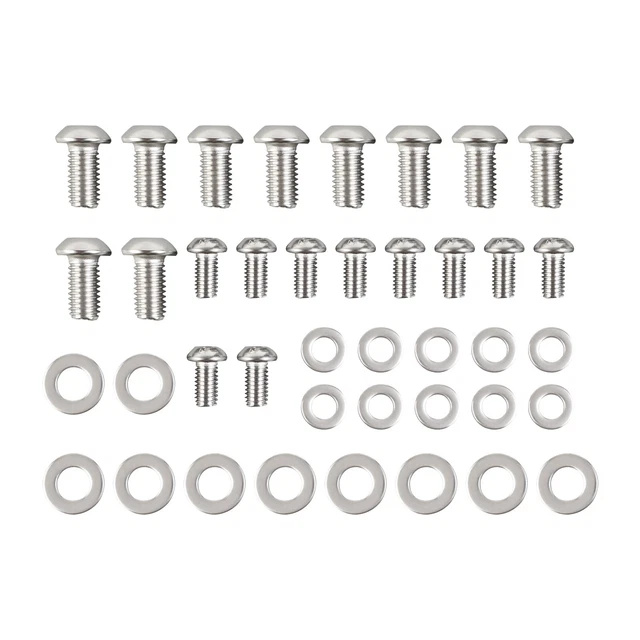Muffler Pipe Mount Bolts Washers Kit For Yamaha Banshee YFZ350 YFZ350SE YFZ350SP