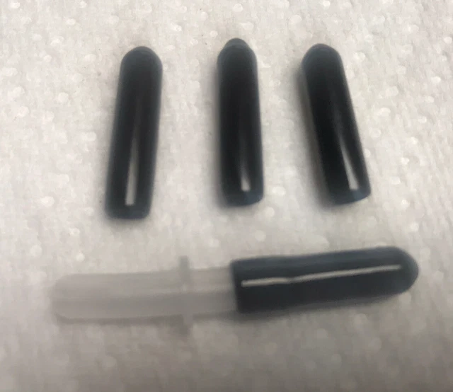 x4 🇬🇧 Fish Tank 4mm Diameter Blanking Cap End Stop Blank Rubber Air Pipe J