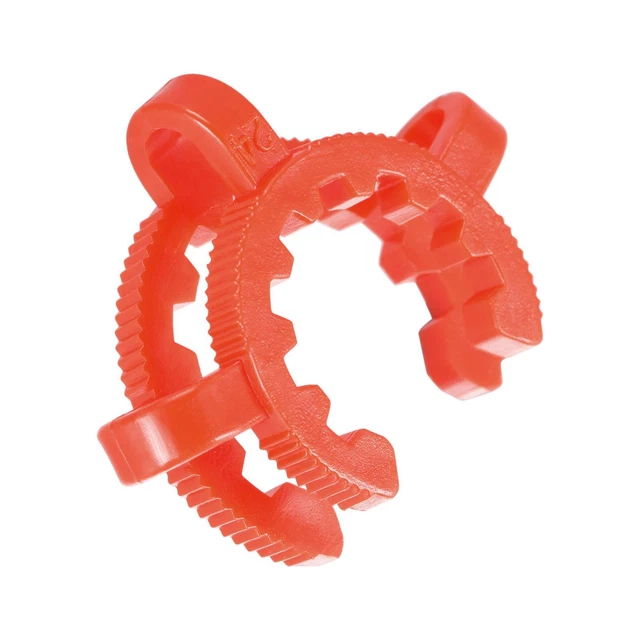 Lab Joint Clip for 24/25 or 24/40 Glass Taper Joints Connector Red 12Pcs