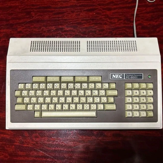 NEC PC-8001 VINTAGE 8-bit Personal Computer Main Unit Japanese
