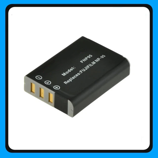 Wasabi Power Replacement Battery For Fujifilm NP-95 - Compatible With FinePix REAL 3D W1 & X100