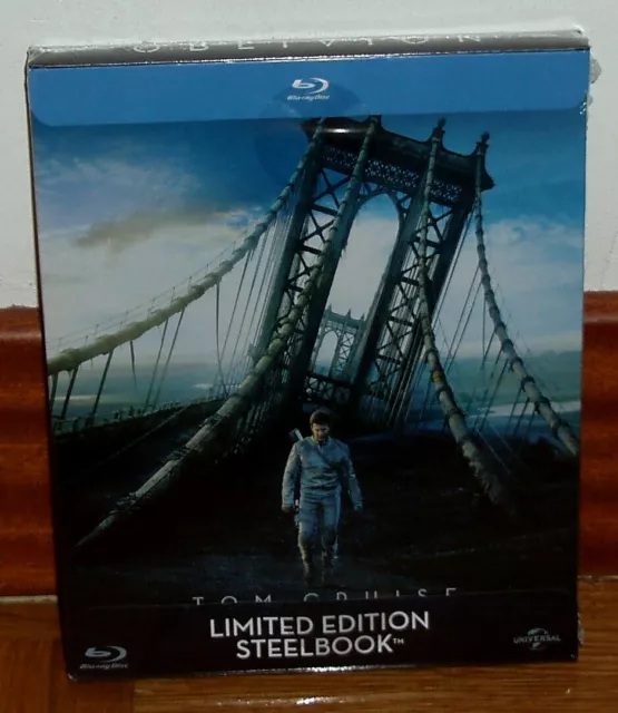 Oblivion Blu-Ray Steelbook Edition Limitée Neuf Espagnol Action (Sans Ouvrir) R2