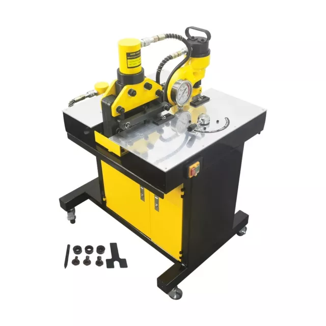 110V Three-in-one Copper Bus Hydraulic Processing Machine Bronze Bending Machine