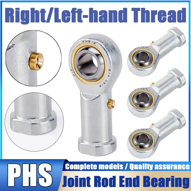 uxcell 4pcs SI6TK PHSA6 M6 Female Rod End Bearing M6x1 Right Hand... uxcell 4pcs SI6TK PHSA6 M6 Female Rod End Bearing M6x1 Right Hand...