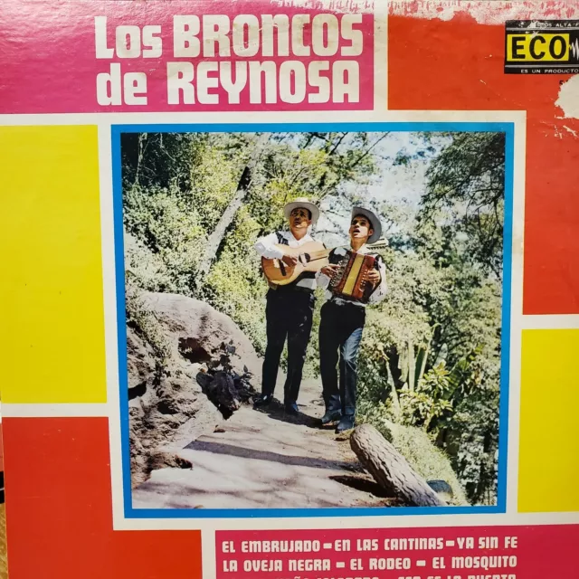 “Tejano Tex-Mex"   "Los broncos de Reynosa"   "El Embrujado"   "Rare LP"