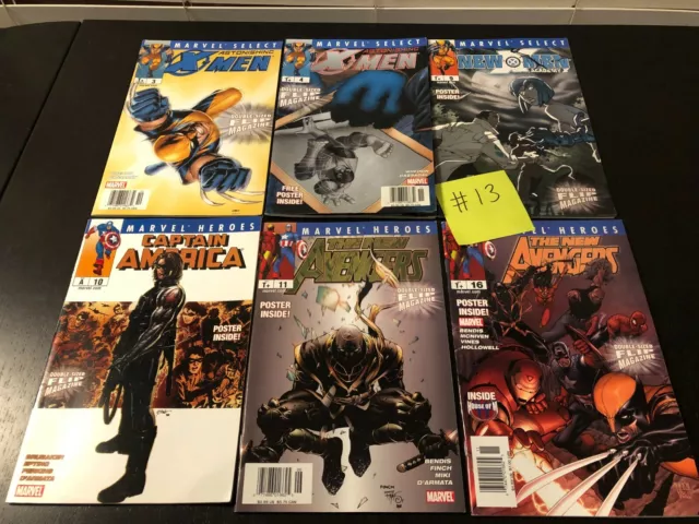 Marvel Comics Marvel Heros X-Men Captain America Avengers Comic Book Lot LOOK