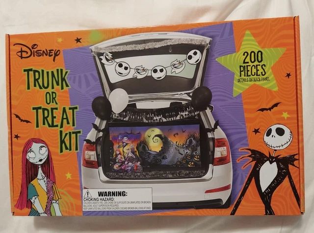 DISNEY NIGHTMARE BEFORE Christmas Halloween Trunk Or Treat Kit - 200 ...