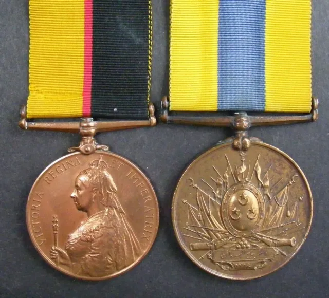 GB Original Medal Pr: Queen's/Khedive's Sudan 1896, bronze Syce S&T Corps SCARCE