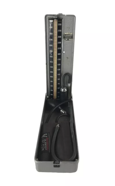 Vintage Baumanometer Model 300 1935-1960 Blood Pressure Machine House Call Dr.