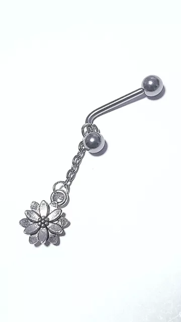 1 Piece 9/16 Dangling Christina Vaginal Hood VCH Jewelry Genital Piercing flower