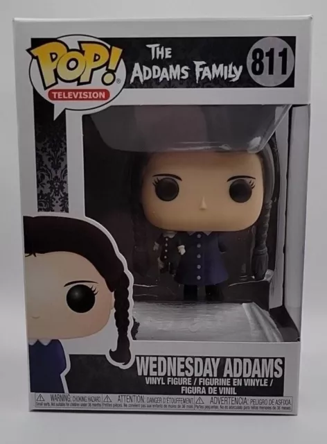 Funko Pop Wednesday 811# Wednesday Addams Vinyl Action Figure With Protector 2