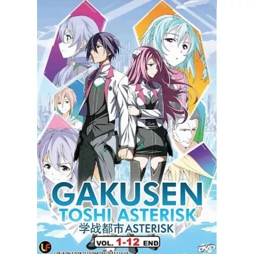 Gakusen Toshi Asterisk Vol.1-14 set Light Novel Anime Japan Yuu