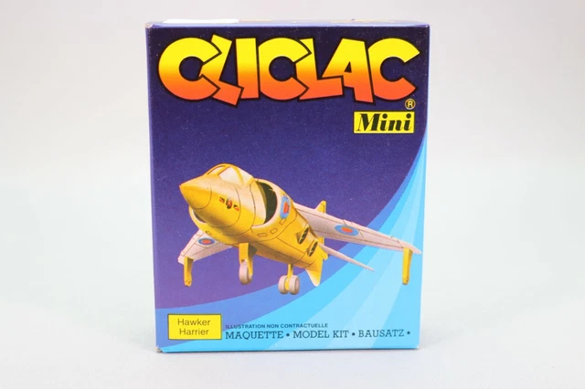 Lot De 4 Mini Maquettes Heller Cliclac - Occasion - Collection