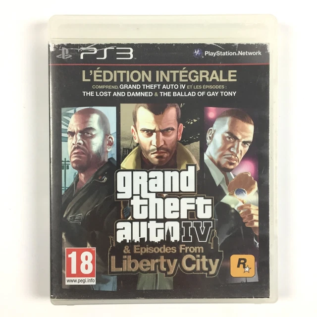 Grand Theft Auto IV / GTA 4 – PS3 – Complet Avec Carte Et Notice – Très Bon état