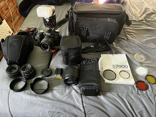 Nikon D D7000 16.2MP Digital SLR Camera - Black Kit