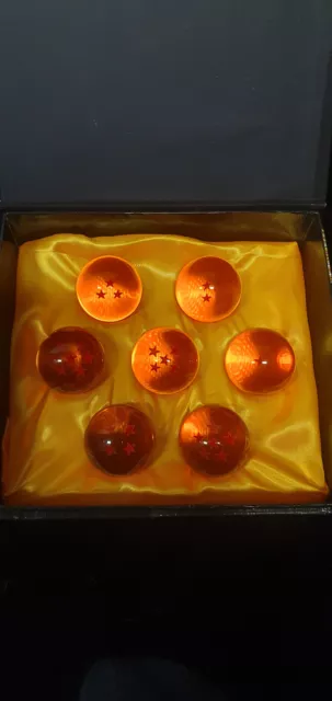 Dragon Ball Z Super DBZ Coffret 7 Boules de Cristal Complet Comme