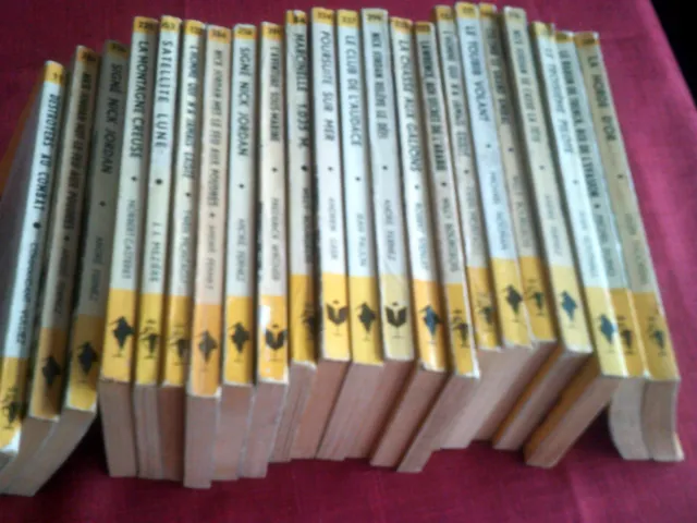 Marabout Junior .................Nick Jordan.....bob Morane.....lot 22 Livres