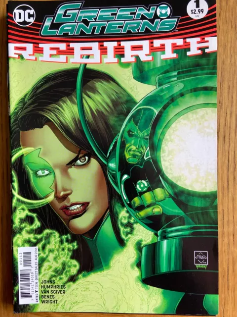 Green Lanterns Rebirth issue 1 (VF) from August 2016 - discounted post