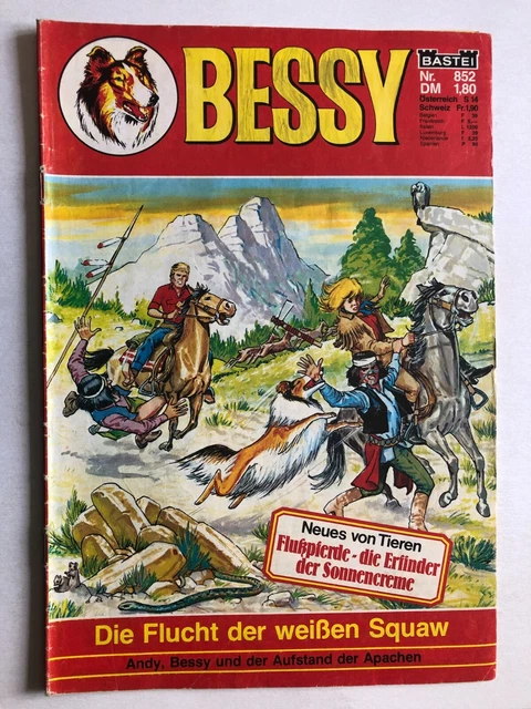 Bessy Nr. 852: Die Flucht der weißen Squaw  Z 2-3