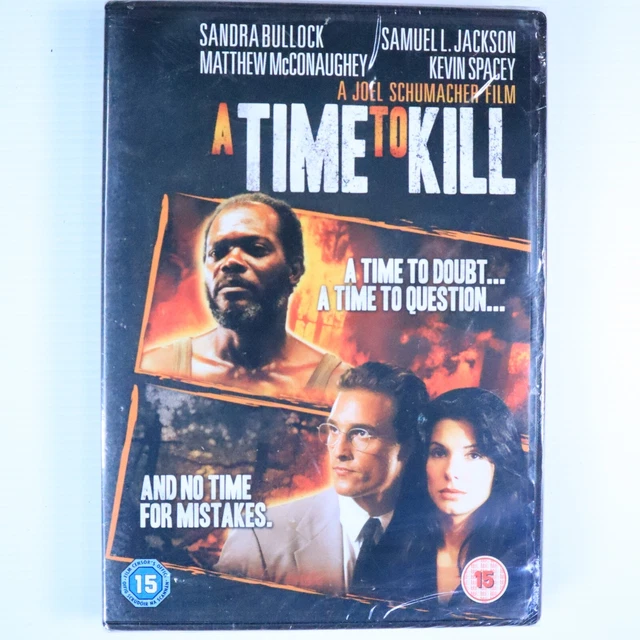 NEW A Time To Kill (DVD, 1996) Movie Film Drama Thriller Sandra Bullock Region 2