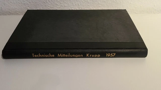 Technische Mitteilungen Krupp 1957