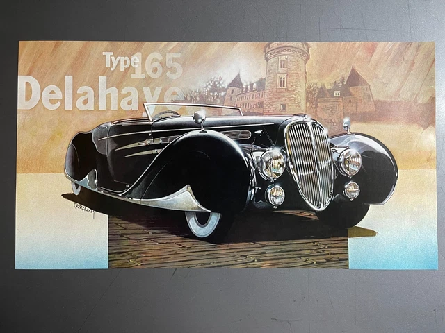 1932 Dalahaye 165 California Roadster Picture Print Poster RARE Awesome L@@K