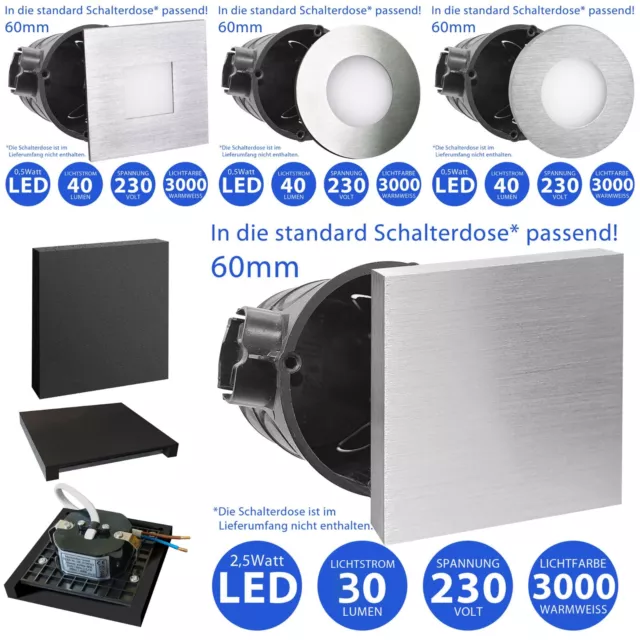 LED Treppenlicht Treppenbeleuchtung Treppenleuchte Stufenlicht Stufen Leuchte