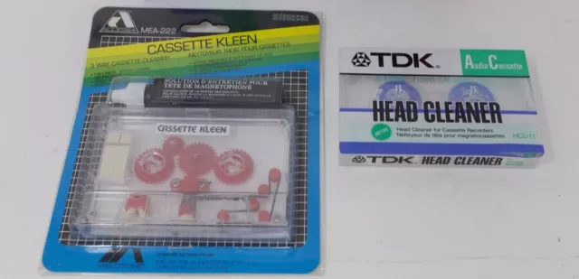 Access+ Mea-222 Cassette Kleen & Tdk Hcl-11 | Cassette Head Cleaner