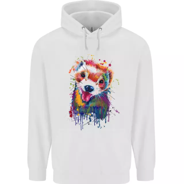 Ferret Watercolour Childrens Kids Hoodie