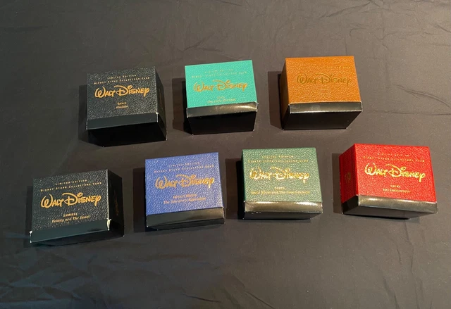 Disney Store Watch Collectors Club Limited Edition - All 7