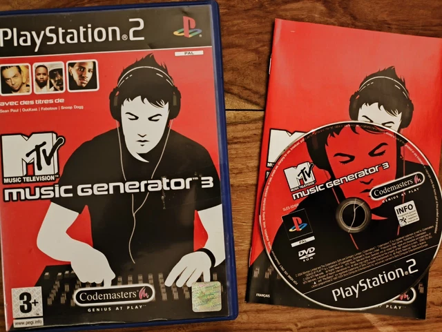 Jeu PS2 MTV Music Generator 2 - Complet, Bon état - PlayStation 2