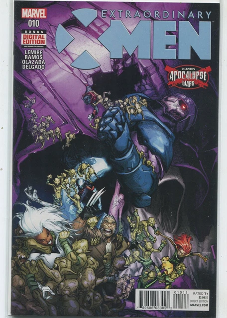 Extraordinary X-Men #10 Apocalypse Wars Marvel Comics Near Mint Unread **38