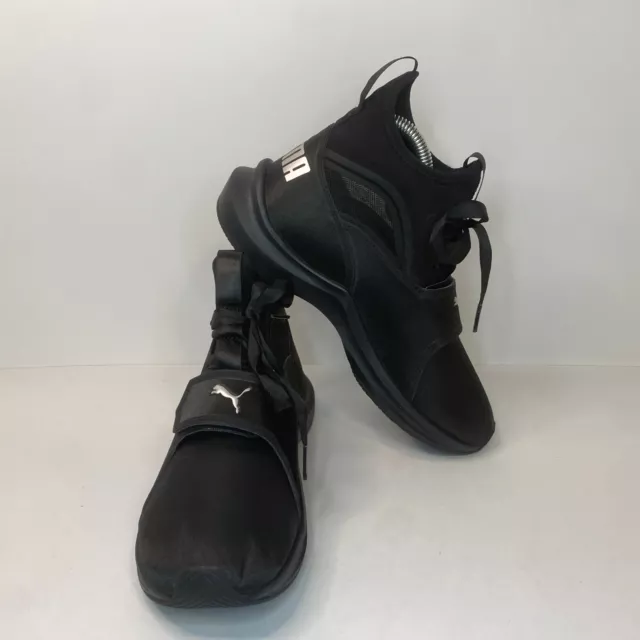 PUMA PHENOM WOMENS Black Hi Top Trainers Uk 7 Eu 40.5 48.99 PicClick UK