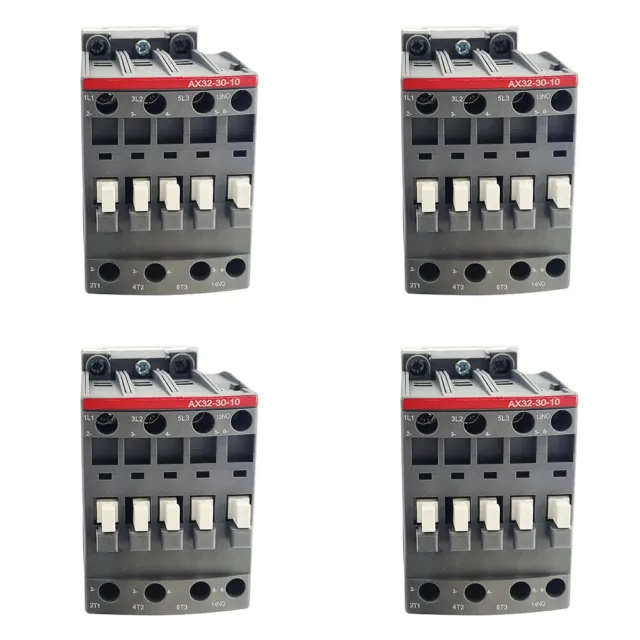 4PCS AX32-30 contactor 120V coil AC 3P 32A replace ABB Contactor AX32-30-10-84
