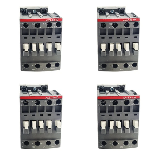 4PCS AX32-30 contactor 120V coil AC 3P 32A replace ABB Contactor AX32-30-10-84
