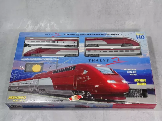 Mehano Thalys Duplex Spur HO Startpackung DC Neu + OVP T 680