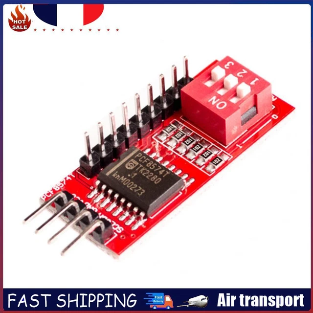 # PCF8574T IO Module professionnel I2C TWI SPI carte d'interface série ...