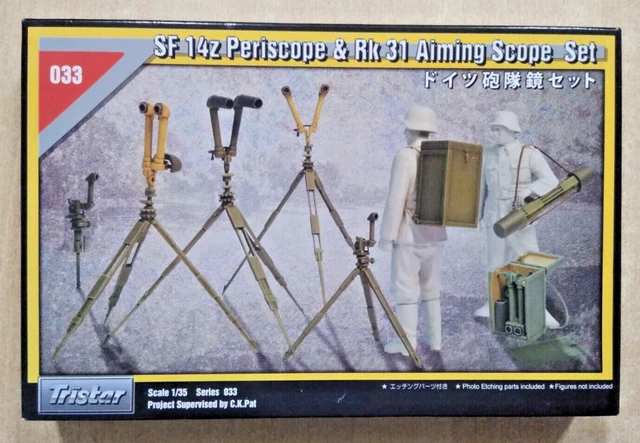 95-033 TRISTAR 1:35 Scale WWII GERMAN AIMING SCOPE SET Plastic Model Kit
