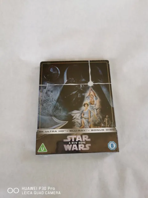 Star Wars IV: A New Hope  4K UHD - Steelbook édition  Zavvi