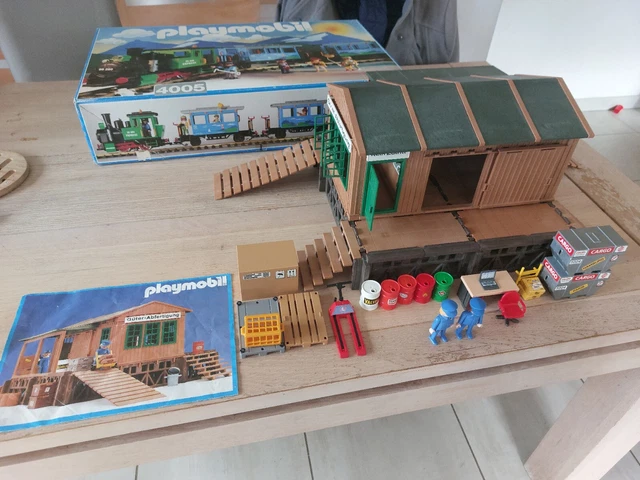 Rare, PLAYMOBIL Escalier de la gare de frêt, ref 4305