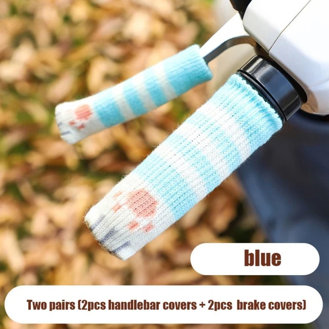 Knitting Electric Bike Gloves Anti-Slip Bike Gloves Warm Gloves  Home Office