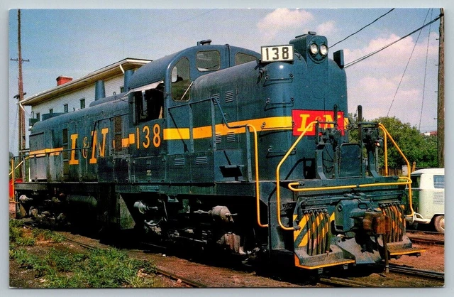 Louisville & Nashville Railway RR Railroad Train Locomotive  Postcard