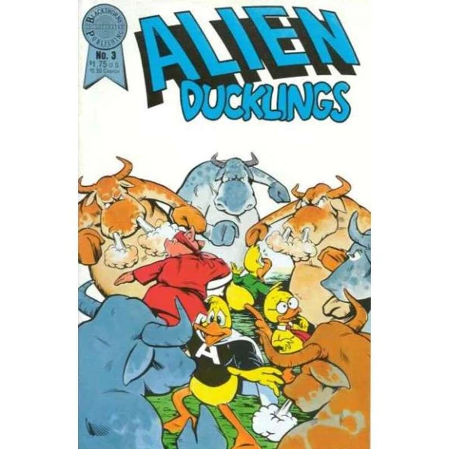 Alien Ducklings #3 in Very Fine + condition. Blackthorne comics [z&