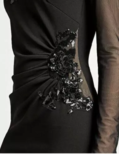 Lipsy 3d flower sequin maxi dress sales