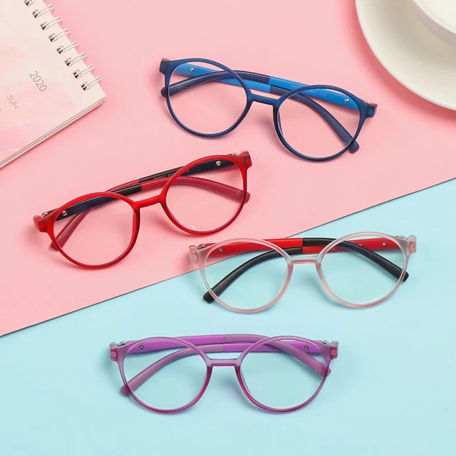 Flessibile Ultra Light Frame Antiocchi Luce Blu Bambini Occhiali Protezione Occhiali