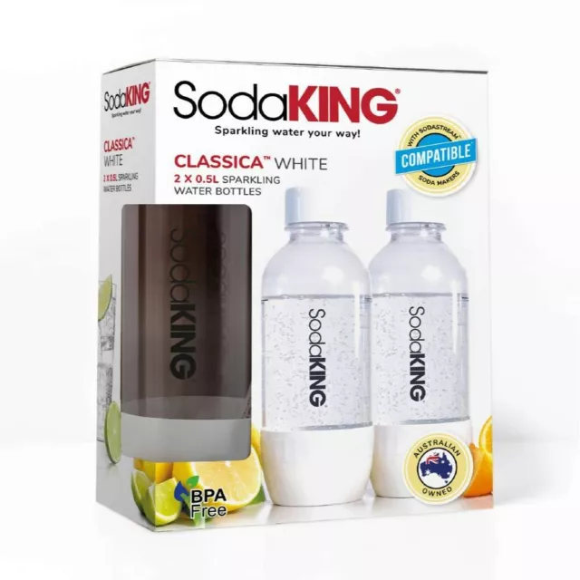 NEW SodaKING Classic Twin Pack By Spotlight