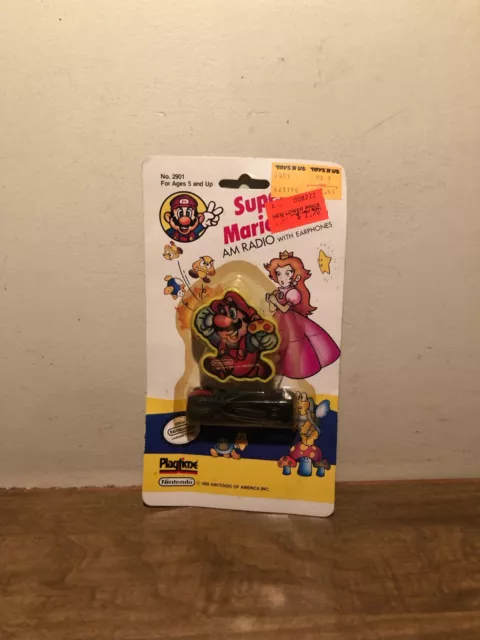 Nintendo Super Mario Bros AM Radio W/ Earphones. 1989 Vintage