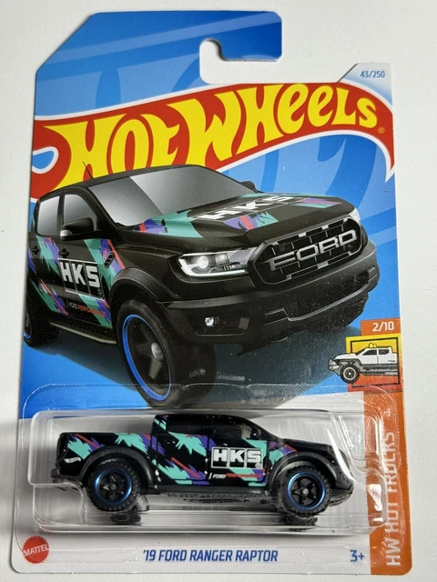 2024 HOT WHEELS Hw Hot Trucks Ford Ranger Raptor, 43/250 Black $2.49