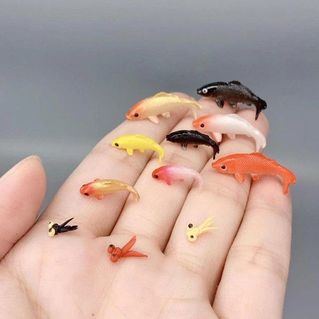 Doll Fish 10X MINIATURE FISH Plastic Model Doll's House Decor 1K6G Toys; A4Y7 ...