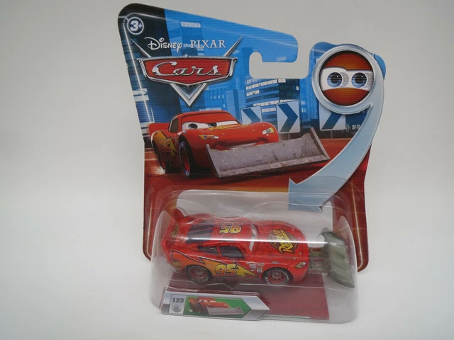 MATTEL DISNEY PIXAR Cars Lightning McQueen mit Schaufel 1:55 OVP !! EUR ...